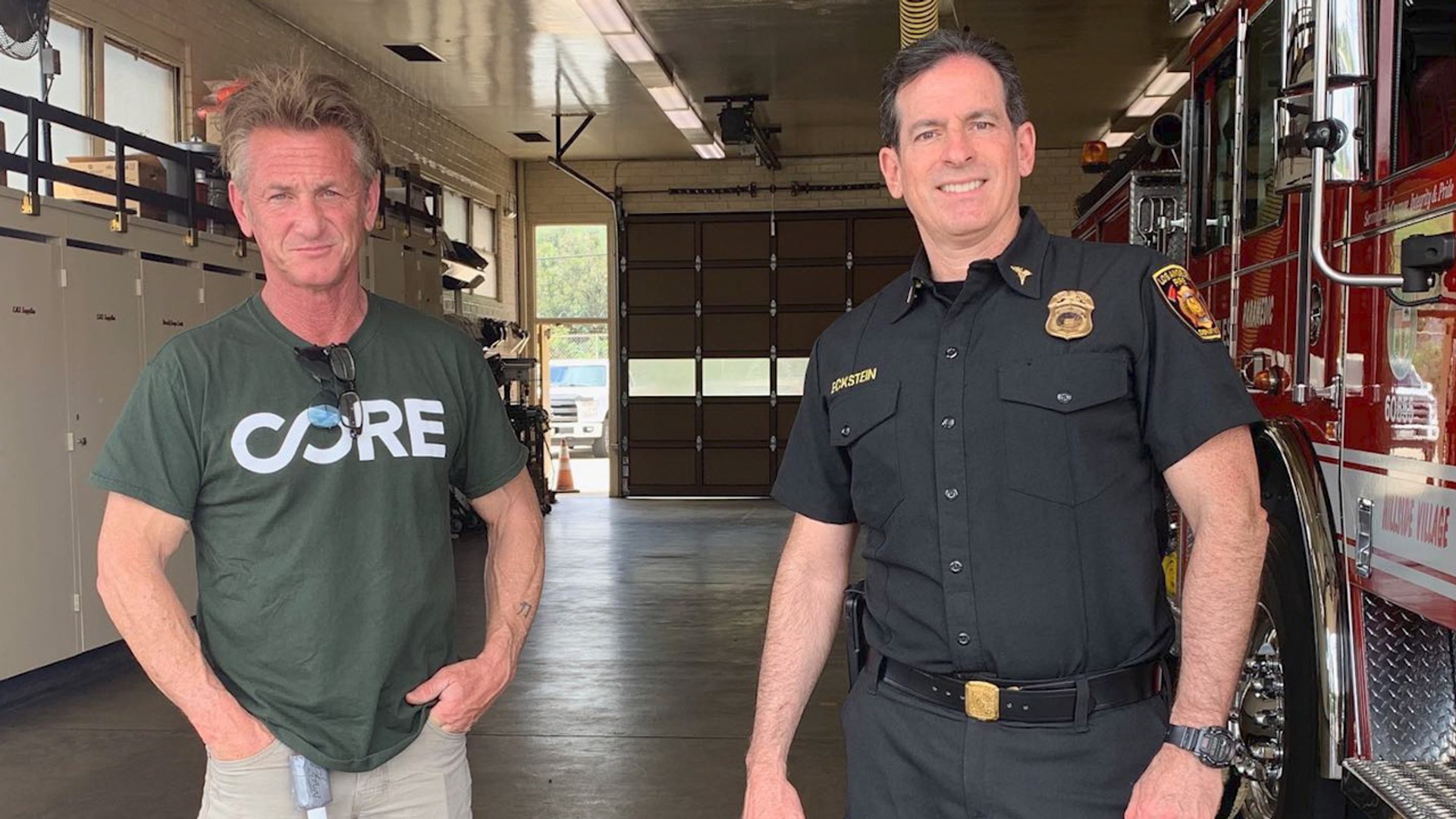 ⁣Sean Penn’s Non-Profit Steps In For Firefighters