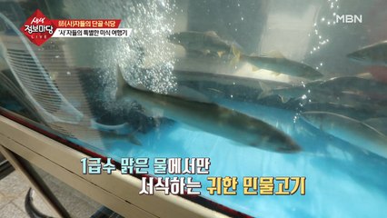 1급수 맑은 물에서만 볼 수 있는 '은어'
