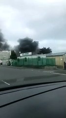 Large fire in Bradford