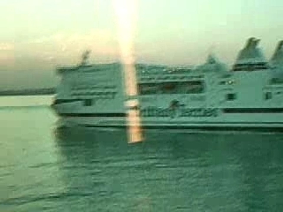 ferry mont st michel depuis le M/V bretagne