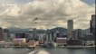 Helicopters prepare for 23rd anniversary of hong Kong's handover