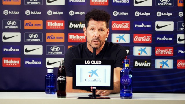 Simeone: No analizo tantas situaciones que se ven por la tele