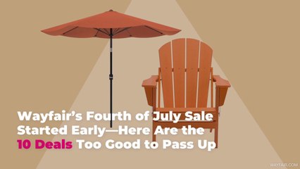 Wayfair’s Fourth of July Sale Started Early—Here Are the 10 Deals Too Good to Pass Up