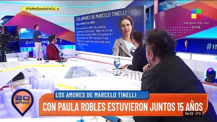 La línea de tiempo de las parejas de Marcelo Tinelli
