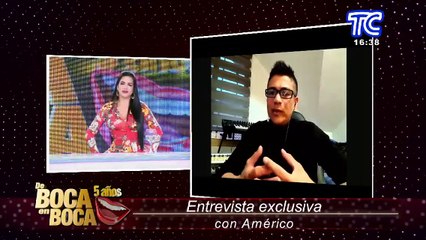 Entrevista exclusiva con Américo