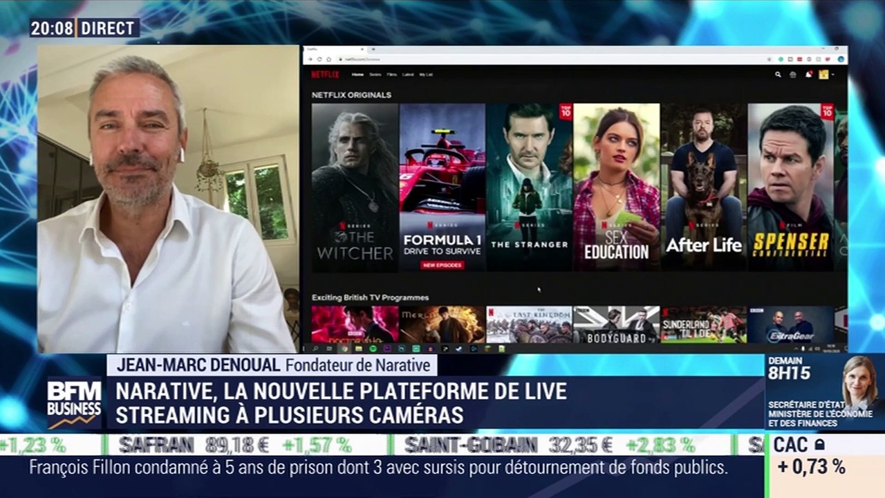 Jean-Marc Denoual (Narative) : Narative, la nouvelle plateforme de live streaming à plusieurs caméras - 29/06
