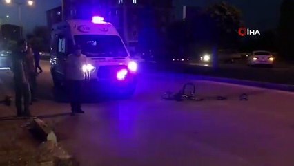 Otomobilin çarptığı bisikletli çocuk hayatını kaybetti