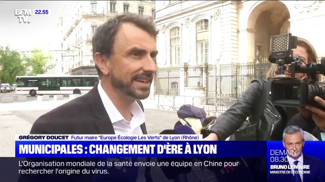 Municipales: Lyon entame un virage vert avec l'élection de Grégory Doucet