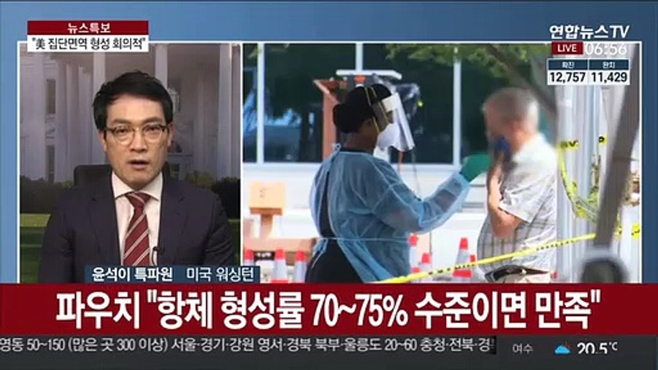 "미국, 백신 개발돼도 집단면역 회의적"