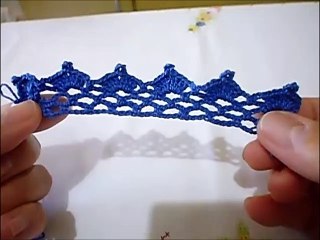 Aula de bico de crochê fácil de fazer/Núbia Sales