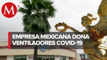 Dona Farmacias Guadalajara 100 ventiladores mecánicos