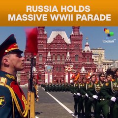 Russia Holds Massive WWII Parade