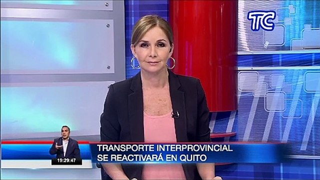 El transporte interprovincial se reactivará en Quito desde el próximo miércoles
