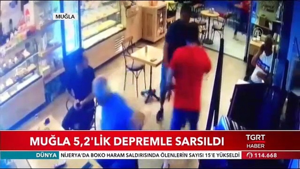 marmaris datça'da deprem! İşte ilk görüntüler -sondakika