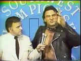 Adrian Adonis vs. El Santo Negro (plus promo) Southwest Championship Wrestling - June 1983