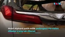 Mobil Alphard Via Vallen Dibakar Orang Tak Dikenal
