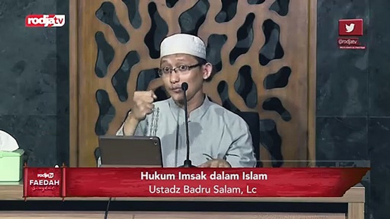 Ustadz Abu Yahya Badru Salam: Hukum Imsak dalam Islam
