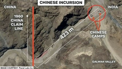Galwan பகுதிக்குள் நுழைந்த China.. லீக்கான Satellite Photos