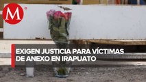 En Irapuato, lloran y velan a víctimas de ataque a centro de rehabilitación