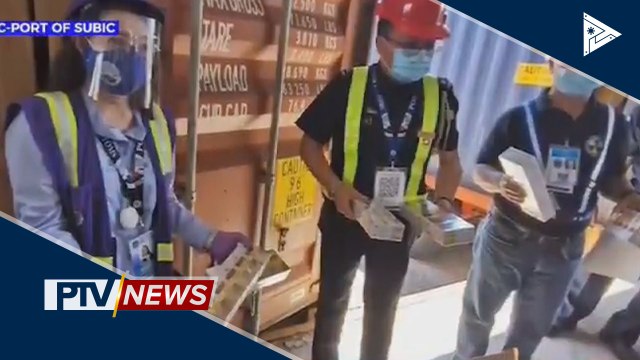 Higit P93-M halaga ng smuggled na sigarilyo, naharang sa Port of Subic