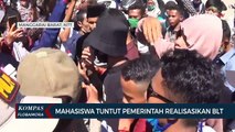 Demo Mahasiswa Manggarai Barat Tuntut Pembagian BLT Ricuh