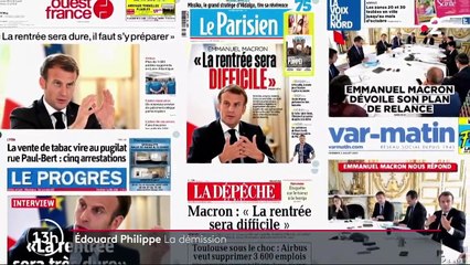 Édouard Philippe : la démission