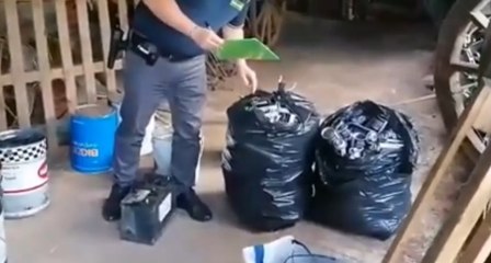 Montorso (VI) - Blitz in ecocentro abusivo: trovata cocaina e arrestato "rottamatore" (03.07.20)