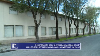 Incorporación de la UNMdP a los Centros de Telemedicina Covid -Universidad (CeTeC-U)