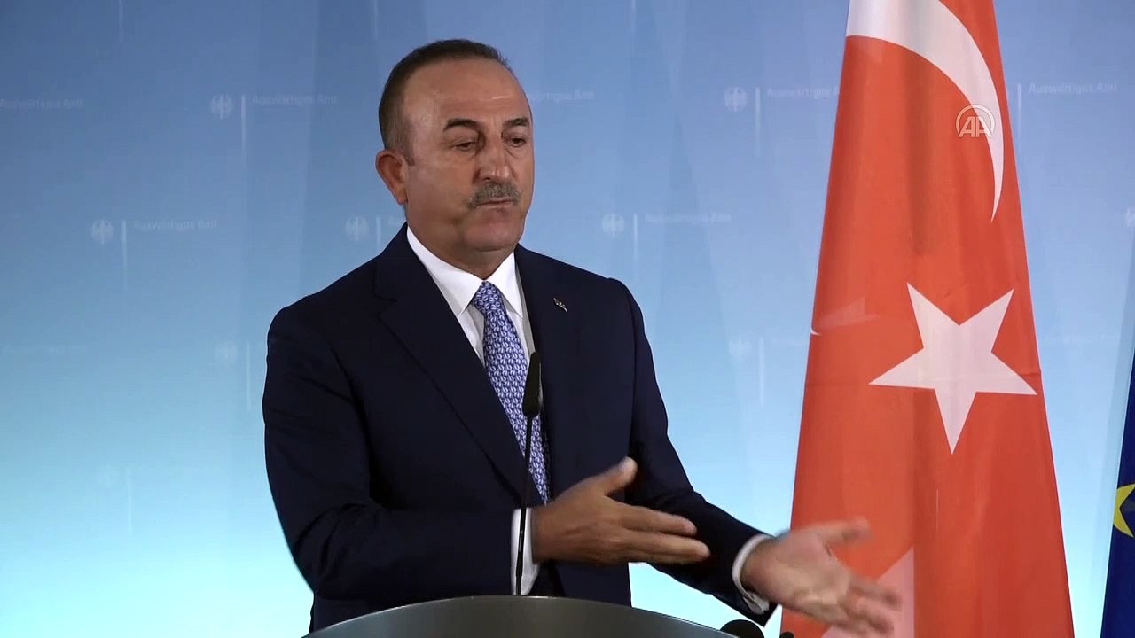Çavuşoğlu: "Libya'da en iyi çözüm siyasi çözümdür"- BERLİN