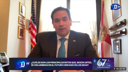Entrevista a Marco Rubio, senador republicano por el estado de la Florida
