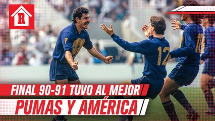 Juan Carlos Vera: 'Final de la 90-91 tuvo al mejor Pumas y al mejor América de la historia'
