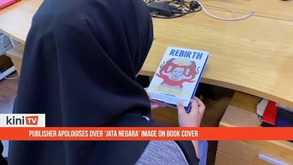Publisher apologises over 'Jata Negara' image on book cover
