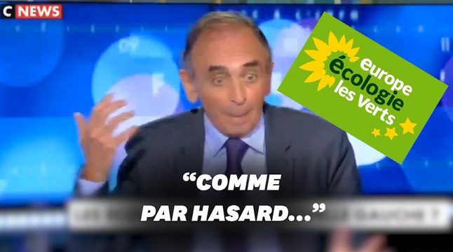 La théorie complotiste de Zemmour sur EELV vaut le détour(nement)