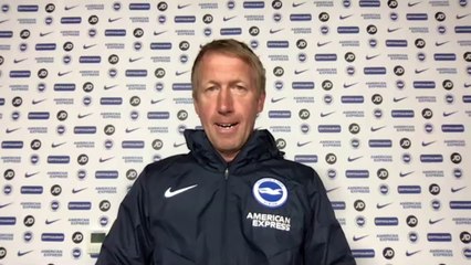 Brighton boss Graham Potter pre Manchester United | Premier League