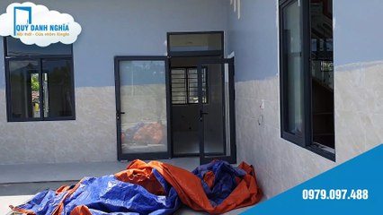 Lắp đặt cửa nhôm xingfa tại Hòa Khương, Đà Nẵng, công trình nhà anh Thiên
