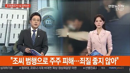 조범동 1심 징역4년…"정경심 횡령 가담 안했다"