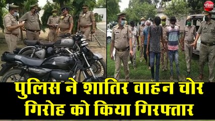 Download Video: पुलिस ने शातिर वाहन चोर गिरोह को किया गिरफ्तार