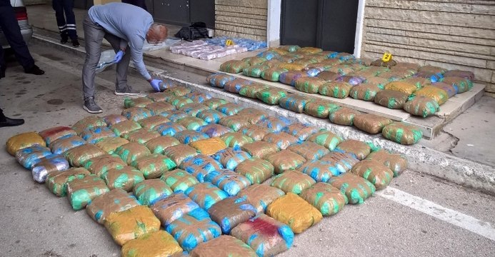 Traffico di droga tra Italia e Albania, 37 arresti e sequestri per 4 milioni (30.06.20)