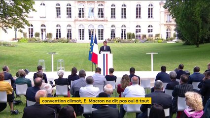 Climat : Macron reprend 146 des 149 idées de la Convention citoyenne