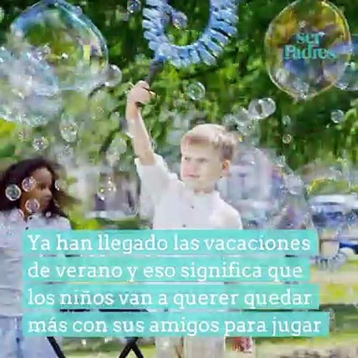Juegos infantiles de verano que respetan la distancia social