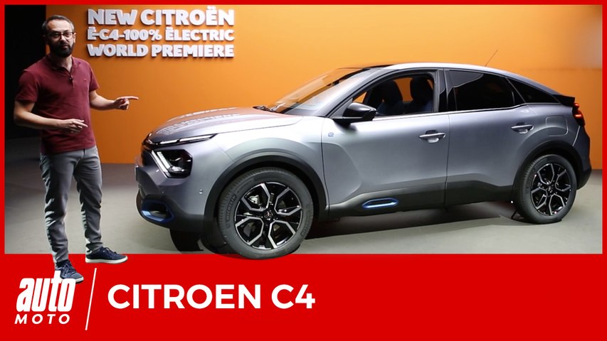 Nouvelle Citroën C4 : la berline se mue en SUV et s'électrise - Vidéo  Dailymotion