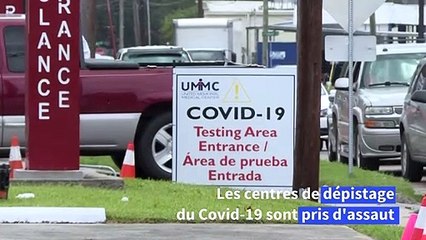 Covid-19: les centres de dépistage pris d'assaut au Texas