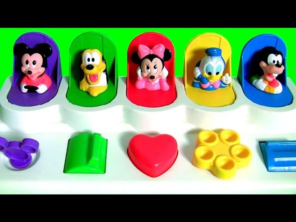 Disney Baby Mickey Mouse Clubhouse Pop Up Pals Surprise with Minnie Goofy Pluto Donald video