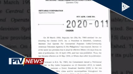 Pagpapatigil ng operasyon ng Sky Cable, ipinag-utos na rin ng NTC