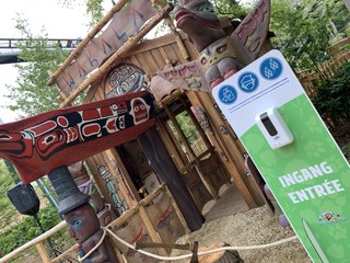 Bellewaerde - Les gestes barrière