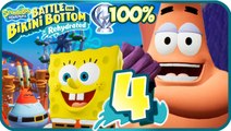 SpongeBob Battle for Bikini Bottom Rehydrated 100% Walkthrough Part 4 (PS4) Goo Lagoon
