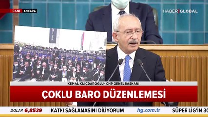 Kılıçdaroğlu'dan CHP'li vekillere 'baro düzenlemesi' talimatı