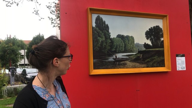 Des tableaux du musée municipal exposés dans les deux espaces publics
