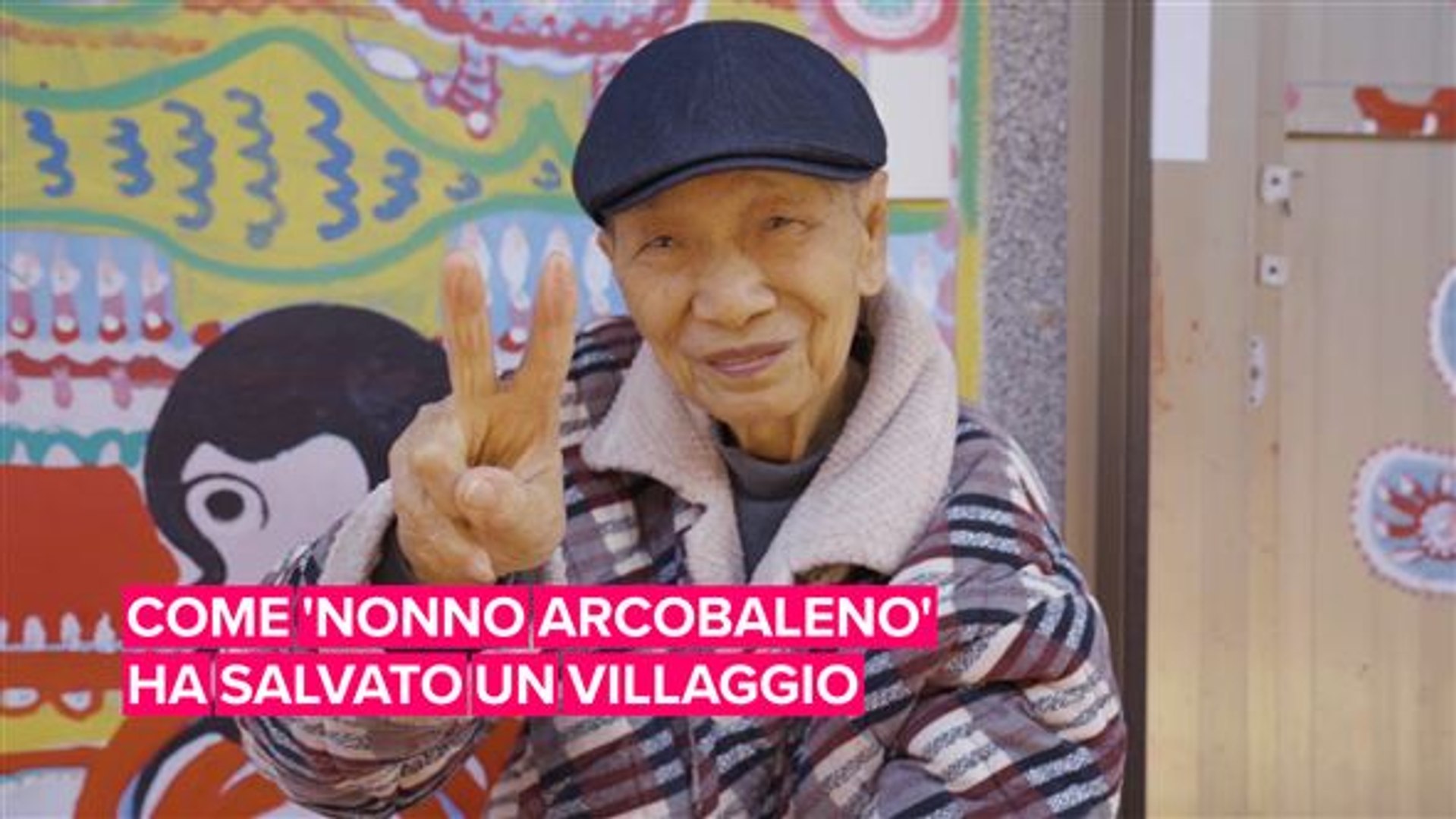 Ecco come 'nonno arcobaleno' ha impedito la demolizione del suo villaggio - Video Dailymotion