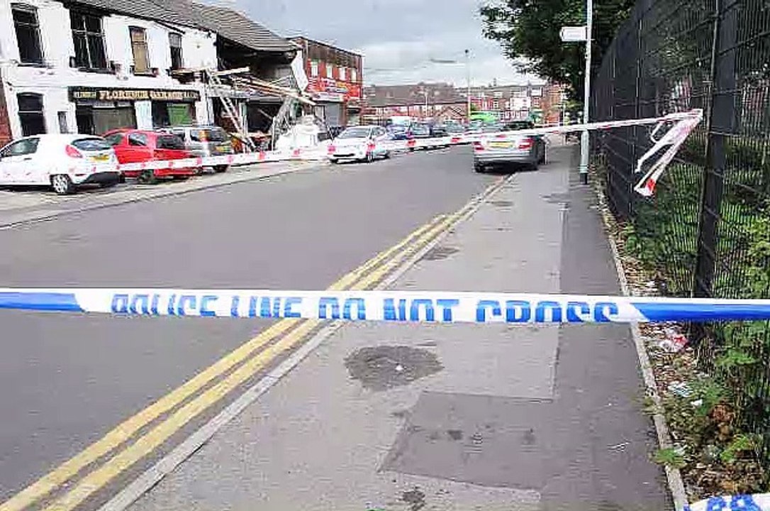 Building collapse Harehills